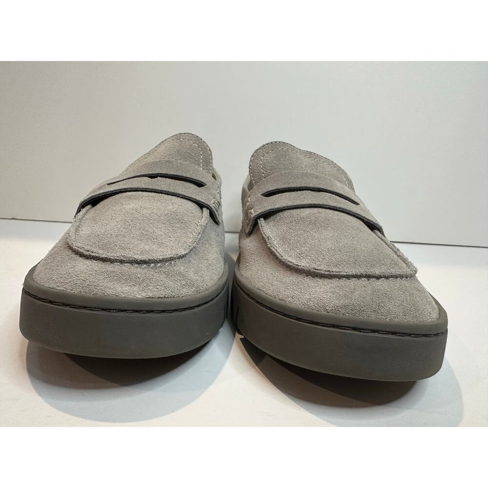 Vionic Uptown Suede Loafers Women’s Size 9 Gray Slip On Comfort Shoes Orthotic - Picture 4 of 9